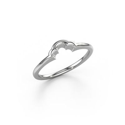 Stackable ring SRH0499C30N3 585 white gold