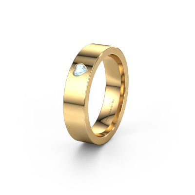 Ehering WH0101L15BPHRT 585 Gold Aquamarin ±5x2 mm