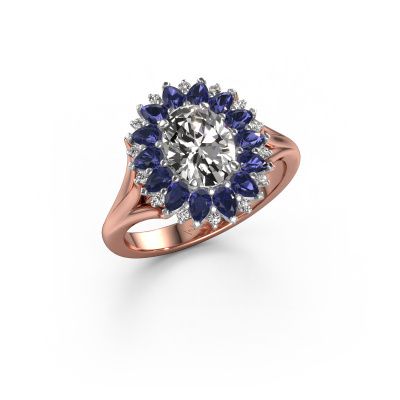 Verlobungsring Lidia 585 Roségold Lab-grown Diamant 1.10 crt