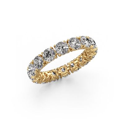 Stackable ring Vivienne 4.0 585 gold zirconia 4 mm
