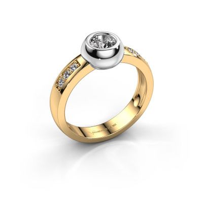 Ring Charlotte Round 585 Gold Lab-grown Diamant 0.52 crt