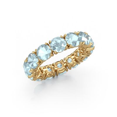 Ring Vivienne 5.0 585 Gold Aquamarin 5 mm
