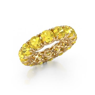 Ring Estee 5.0 585 gold yellow sapphire 5 mm