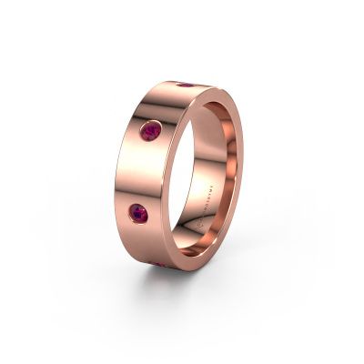 Alliance WH0105L16BP 585 or rose rhodolite 2.4 mm ±6x2 mm