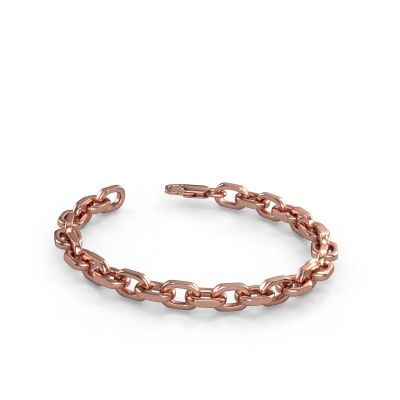 Armband Anchor 1 7mm 585 rosé goud ±7 mm