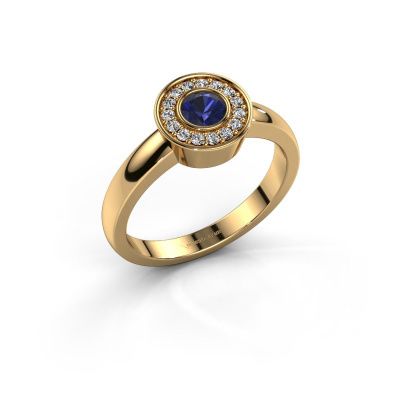 Ring Adriana 1 585 Gold Saphir 4 mm