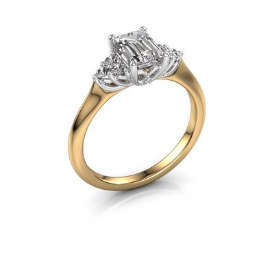 Bague de fiançailles Felipa EME 585 or jaune diamant 1.343 crt