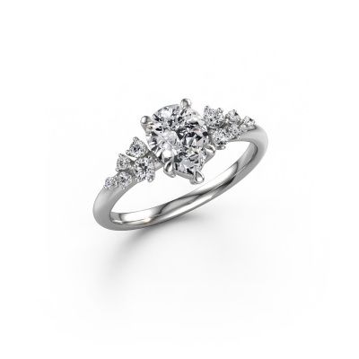 Engagement ring Royce PER 950 platinum lab grown diamond 1.203 crt