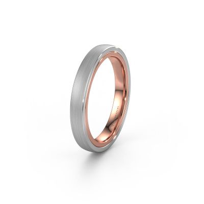 Trauring WH2216L26DM 585 Weißgold ±4x2.2 mm