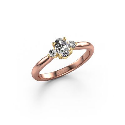 Verlobungsring Lieselot OVL 585 Roségold Diamant 0.71 crt