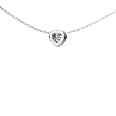 Pendant Tonja 585 white gold diamond 0.25 crt