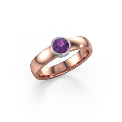 Ring Ise 1 585 Roségold Amethyst 4.7 mm
