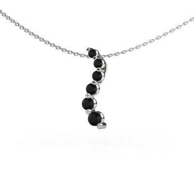 Anhänger Celeste 1 950 Platin Schwarz Diamant 0.546 crt