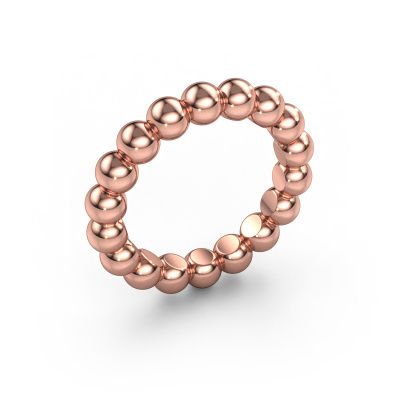 Vorsteckring Dani 4mm 585 Roségold