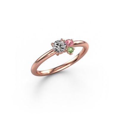 Ring Anouk 585 rose gold diamond 0.25 crt