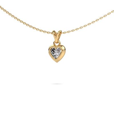 Anhänger Charlotte Heart 585 Gold Diamant 0.50 crt