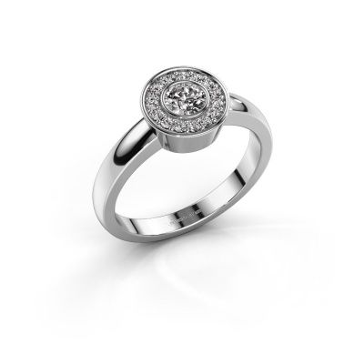 Ring Adriana 1 950 platina diamant 0.37 crt