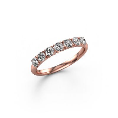 Ring Vivienne Half 585 rose gold lab grown diamond 0.665 crt
