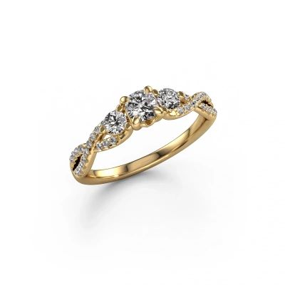 Verlovingsring Marilou CUS 585 goud diamant 0.69 crt