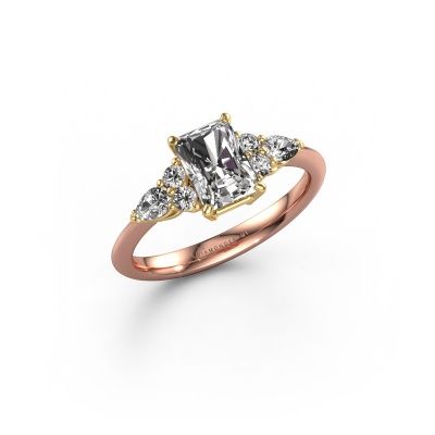Verlobungsring Melani RAD 585 Roségold Diamant 1.48 crt