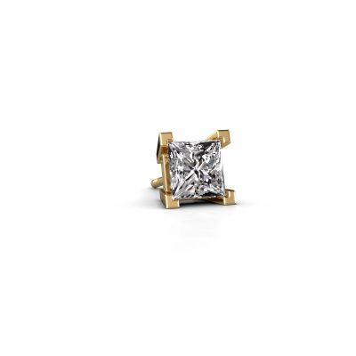 Men's earring Hans 585 gold lab grown diamond 1.30 crt