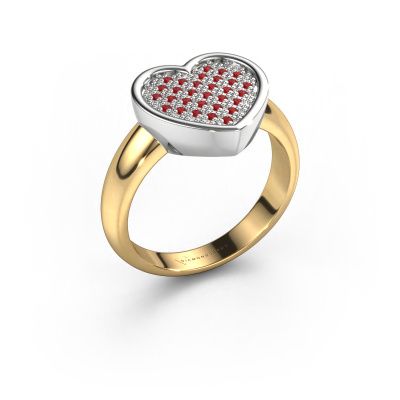 Ring Veerle 585 Gold Rubin 1 mm