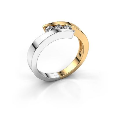 Ring Gracia 585 goud lab-grown diamant 0.24 crt