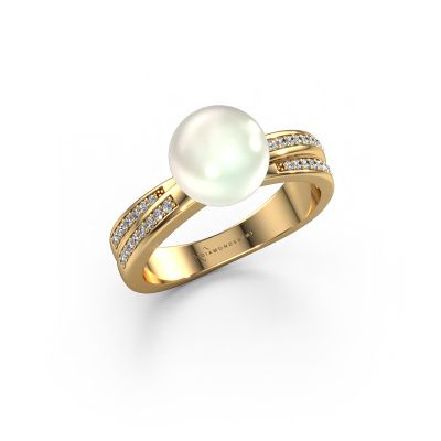 Ring Jolies 585 gold white pearl 8 mm