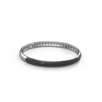 Bracelet Emely 6mm 585 white gold black diamond 2.416 crt