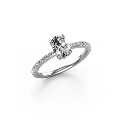 Engagement ring Lynelle 2 950 platinum diamond 0.70 crt