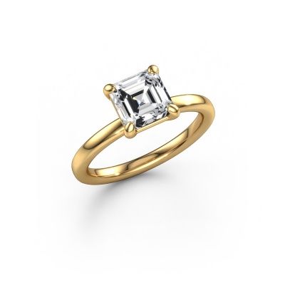 Engagement ring Simone ASC 1 585 gold lab grown diamond 1.50 crt