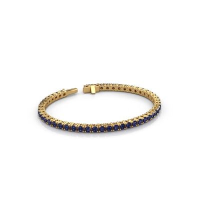 Tennis bracelet Shirley 3.2 585 gold sapphire 3.2 mm