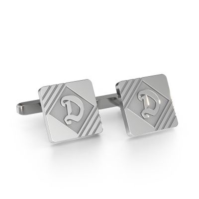 Cufflinks Jerom 585 white gold