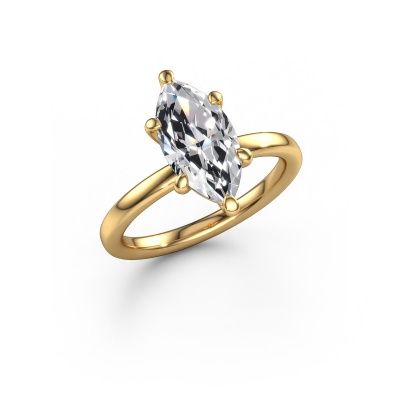 Engagement ring Simone MRQ 1 585 gold lab grown diamond 2.00 crt