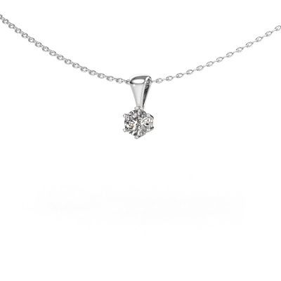Collier Fay 950 platine diamant 0.30 crt