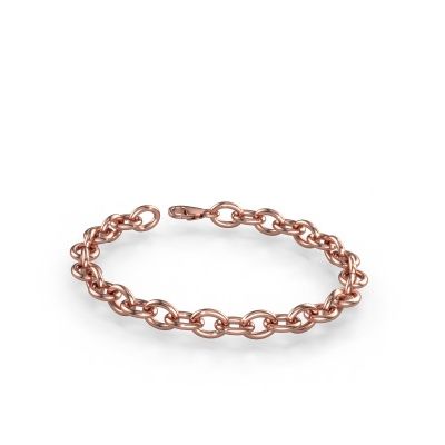 Candy bracelet Oval link 3 9.0 585 rose gold