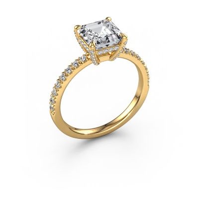 Engagement ring Saskia 1 ASH 585 gold diamond 2.40 crt