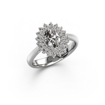 Verlobungsring Alina 1 585 Weißgold Lab-grown Diamant 0.70 crt