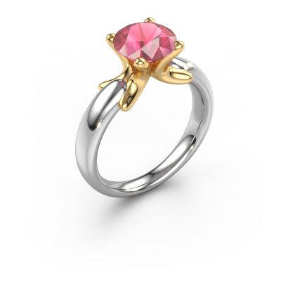 Ring Jodie 585 white gold tourmaline pink 8 mm
