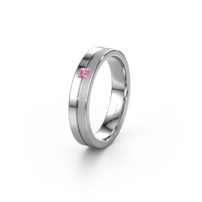 Alliance WH0201L14ASQPM 950 platine saphir rose ±4x1.7 mm