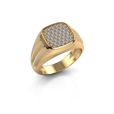 Pinky Ring Robbert 585 Gold Diamant 0.558 crt