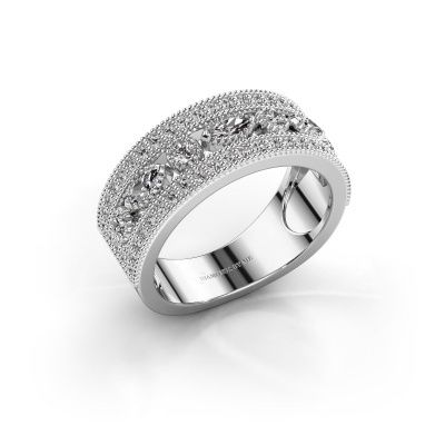 Ring Henna 585 white gold diamond 0.768 crt
