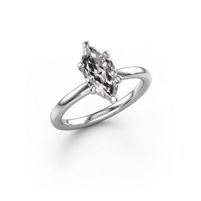Engagement ring Simone MRQ 2 950 platinum lab-grown diamond 1.306 crt