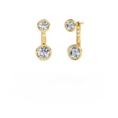 Earrings Halle 585 gold diamond 2.80 crt