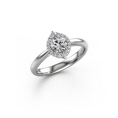 Verlobungsring Tora 585 Weißgold Lab-grown Diamant 0.50 crt