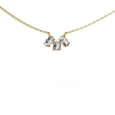 Ketting Rachal 585 goud lab-grown diamant 0.43 crt