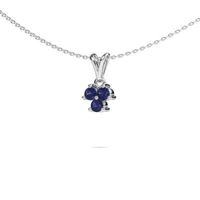 Pendant Shirlee 950 platinum sapphire 3 mm