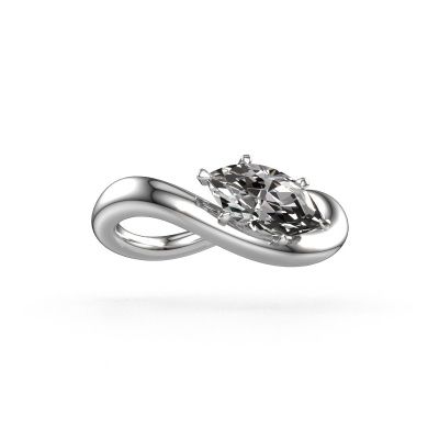 Engagement ring Chloe MRQ 585 white gold diamond 1.00 crt