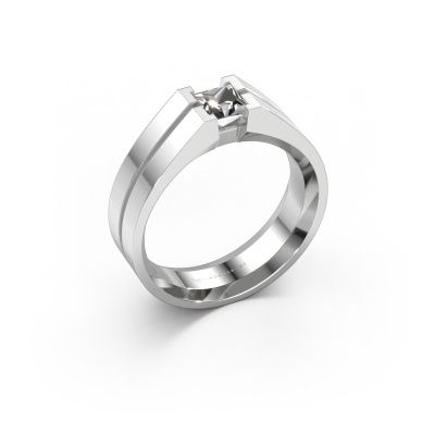 Herrenring Stefan 950 Platin Lab-grown Diamant 0.50 crt