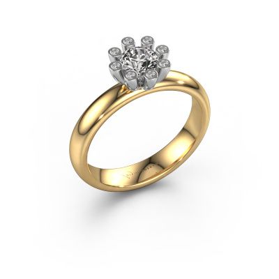 Ring Carola 3 585 gold diamond 0.54 crt